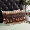 thumbnail image 3 of Waterproof Outdoor Throw Pillows with Inserts 12"x20" Set of 2,Vintage Coffee Time Decorative Pillowcases for Couch Bedroom,Farmhouse Desserts Brwon White Plaid Pillow Covers for Sofa Living Room, 3 of 8