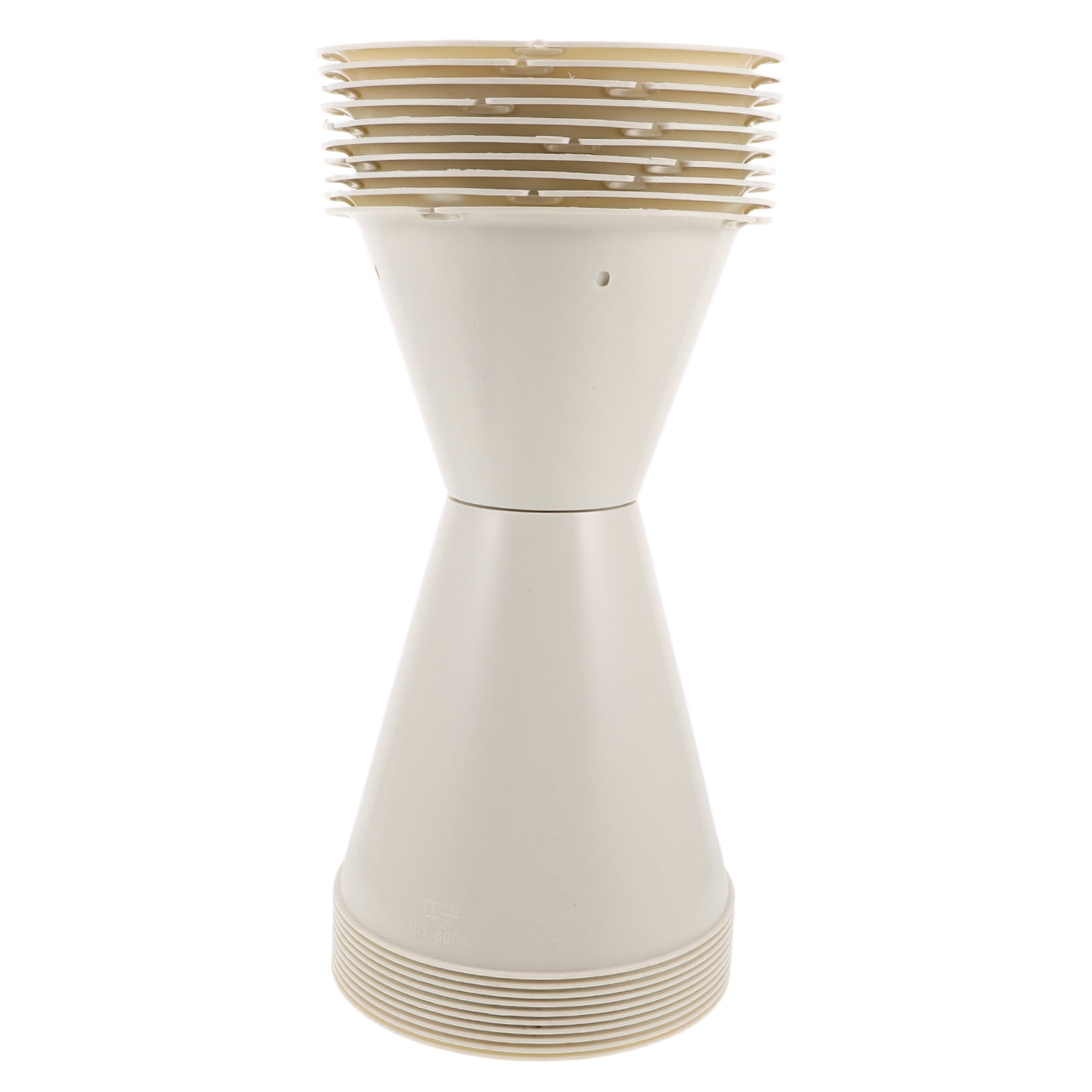 FOMIYES White Plastic Portable Flower Bouquet Insert for Floral Arrangements and Decorative Use