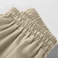 thumbnail image 6 of ShomPort Kids Boys Girls Cargo Shorts Wide Leg Knee Length Lightweight Quick Dry Casual Shorts for Summer, 6 of 7
