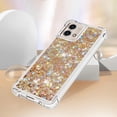thumbnail image 5 of Case for Motorola Moto G Stylus 5G 2023 Case Glitter Cute Luxury Love Liquid Quicksand Clear Soft TPU Girls Women Stylish Bumper Shockproof Protective Cover for Moto G Stylus 5G 2023 Golden YB, 5 of 14