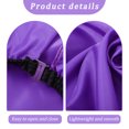 thumbnail image 4 of Waterproof Salon Cape Purple for Beauty Professionals during Bleaching 1Pack, 4 of 6