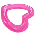 thumbnail image 3 of Pool Heart Pool Float PVC Material Skin Friendly Lightweight Pink Romantic Style Floating Tubes for Summer, 3 of 7