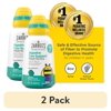 (2 pack) Zarbee's Children's Digestive Care Prebiotic Fiber Syrup, Natural Grape Flavor, 8 fl. oz.