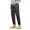 Grey, variant on YUELONGHU Adult Men Casual Pants Travel Pants for Men Men's 9 Point Leggings Loose Fitting Sportswear Pants