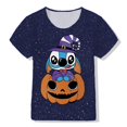 thumbnail image 1 of Camiseta Kawaii Disney Lilo Stitch, camisetas de verano para mujer, camisetas con estampado gráfico de corazones de punto de dibujos animados, camiseta bonita de Anime de Disney para mujer 110 Gao Jinjia LED, 1 of 2