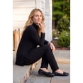 thumbnail image 3 of Catherines Women's Plus Size Anywear Turtleneck Swing Top, 3 of 5