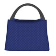 thumbnail image 1 of Easygdp Navy Blue Bolsa de Almuerzo Insulada Reutilizable, Bolsa de Mano y Bandolera para Oficina, Trabajo, Viajes, 1 of 6