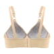 thumbnail image 4 of Puntoco Sujetadores sin aros para mujer, estilo sin aros de acero, estampados, con botones en el medio, transpirables, para uso diario, 4 of 4