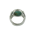 thumbnail image 4 of Anillo Sunnimix Turquesa Natural Ajustable Ronda Cabujón Retro Moda 12 mm, 4 of 8