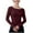 Red, variant on Seamless Workout Shirts for Women Long Sleeve Yoga Tops Sports Running Shirt Slim Fit Breathable Athletic Top