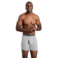 thumbnail image 2 of Fruit of the Loom Men's EverSoft CoolZone Boxer Briefs – Cooling Mesh Fly, Multiple Packs, 2 of 8