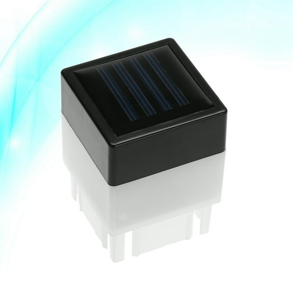 MLINS  2 Pcs Solar Post Lamp with Motion Sensor Outdoor Lighting Stairs Wall