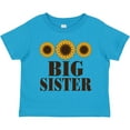thumbnail image 3 of Inktastic Big Sister Announcement Sunflowers Girls Toddler T-Shirt, 3 of 5
