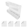 thumbnail image 2 of Luzkey Sippy Holder Container Acrylic Reusable Easy Installation Sippy Dispenser Kitchen Accessories for Door Bar Cupboard Door Cafe Clear, 2 of 8