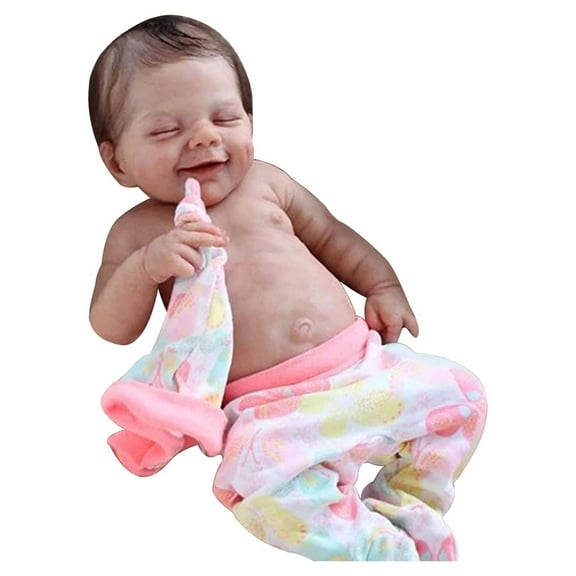Silicagel Washable Silicone Doll Soft Cute Doll Like A Real Baby Easy To Care