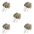 thumbnail image 2 of Wosthever 3 unids/set hoja de palma Natural para decoración del hogar-lanzas de palma secas naturales multifuncionales y duraderas 20 cm * 25 cm Type1 NO1, 2 of 6