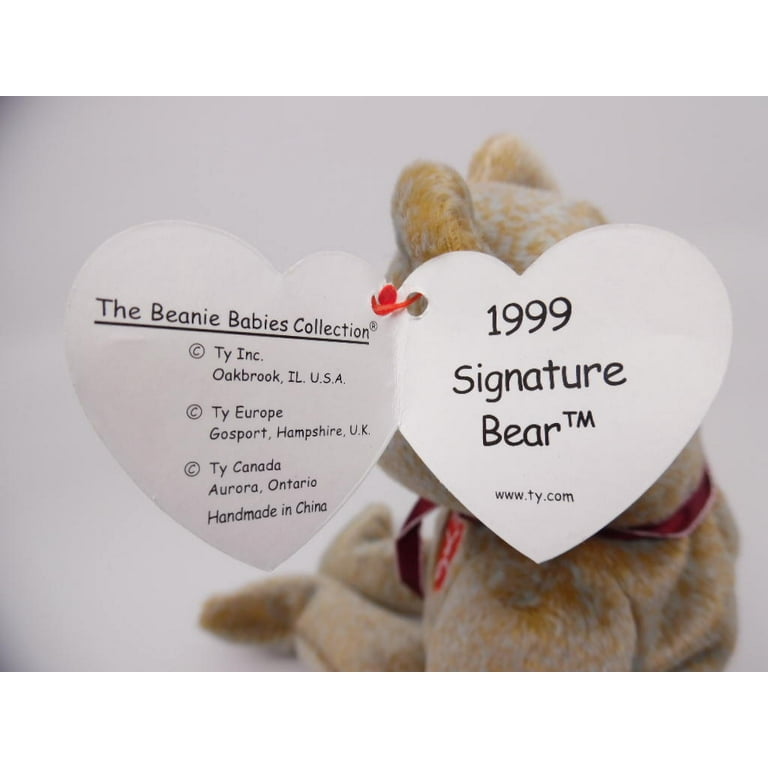 1999 ty signature best sale bear