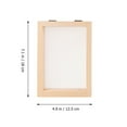 thumbnail image 2 of SEWCHICS 1set Diy Handmade Paper Making Tools Includes Dual Mold Frame Dry Pulp For Crafting Environmental Education, 2 of 8