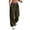 #0501-Army Green, variant on TaTaai Womens Color Block High Waist Fleece Sweatpants with Pockets Drawstring Elastic Double Waist Trousers Bottoms for Daily
