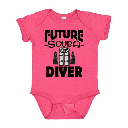 

Inktastic Future Scuba Diver Gift Baby Boy or Baby Girl Bodysuit
