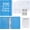 Blue, variant on XC 100 Envelopes Money Saving Binder A5 Savings Challenge Book Easy and Fun Way to Save $5,050