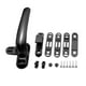 thumbnail image 4 of Manija de cierre universal para ventanas abatibles, herrajes para ventanas, muebles, aluminio, repuesto Negro Izquierda, 4 of 8