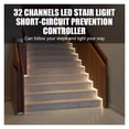 thumbnail image 4 of Stair LED Motion Sensor Light DC12V/24V Ladder Night Light 32 Channels Prevent Short Circuit Controller, 4 of 6