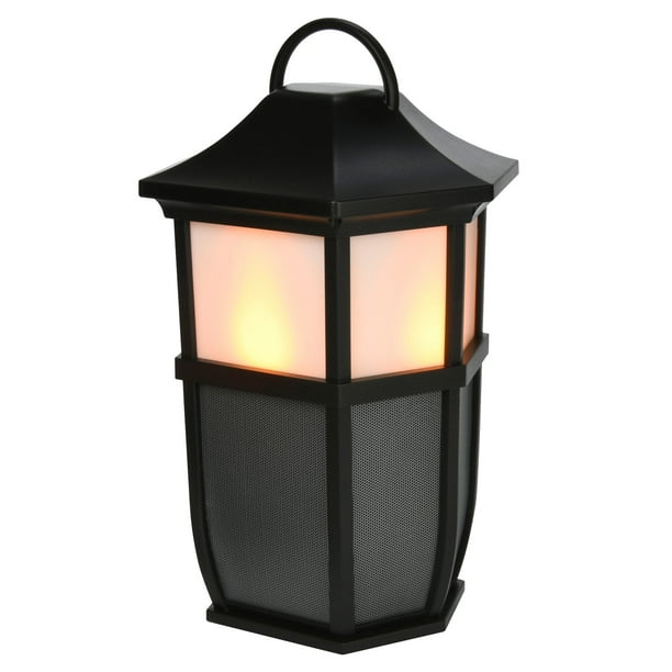 Ar portable wireless speaker with store led candle
