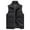 Gray, variant on cocolona Puffer Vest for Men Sleeveless Stand Up Collar Down Jacket Winter Casual Thickened Warm Coat with Pocket