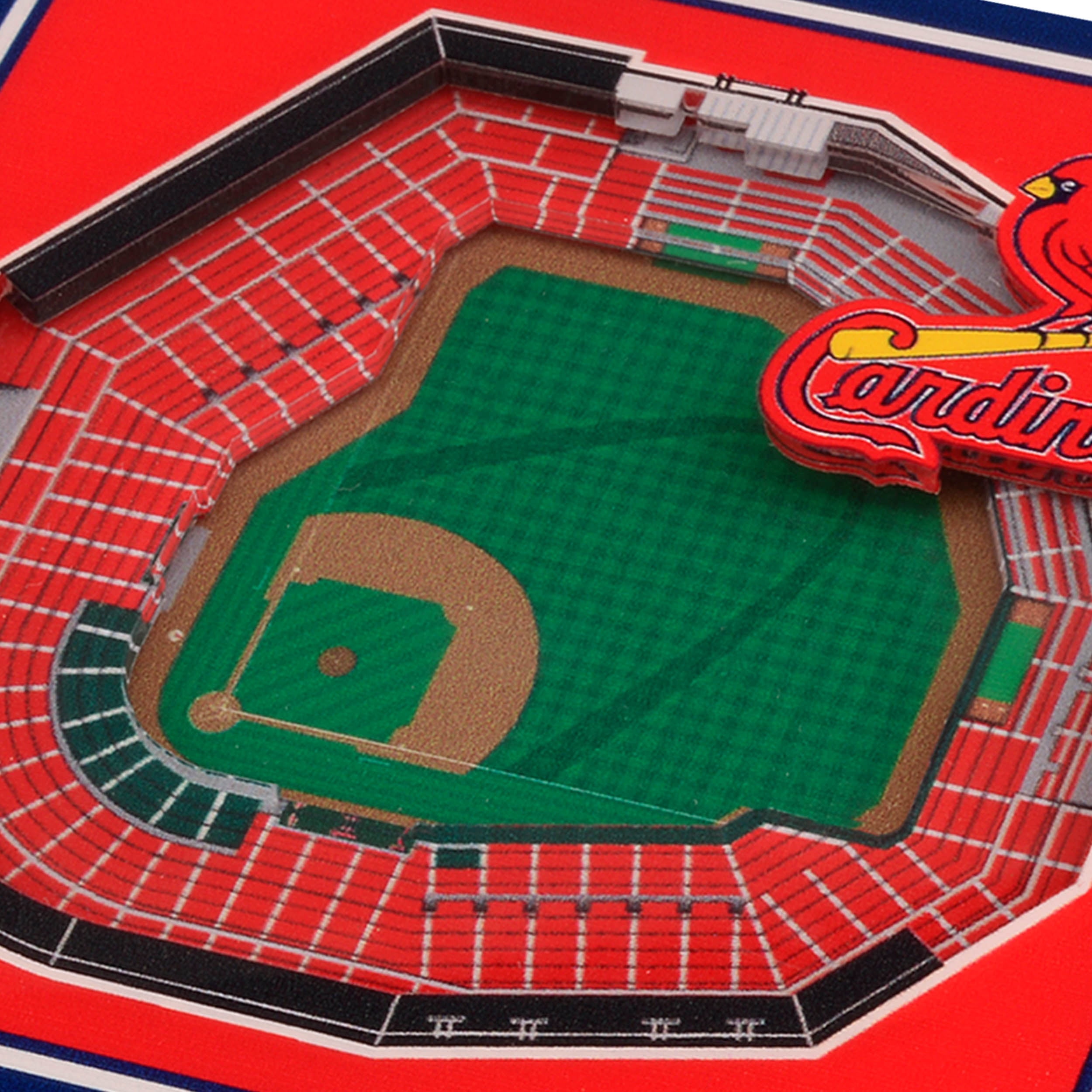 YouTheFan MLB St Louis Cardinals Stadiumview Cribbage