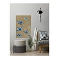 thumbnail image 4 of Marmont Hill Floating Flowers III Painting Print on Wrapped Canvas, 4 of 4