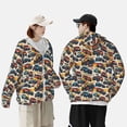 thumbnail image 2 of Sun Protection Hoodie Jacket, Suv Off Road Racing Car Sun Shirts For Men Women Long Sleeve With Pocket Hiking Outdoor, 2 of 2