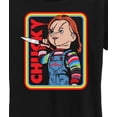 thumbnail image 3 of Chucky - Retro Chucky & Knife Frame - Women's Short Sleeve Graphic T-Shirt, 3 of 5