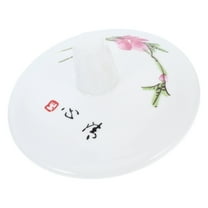 VORCOOL Ceramic Coffee Mug Lid Universal Spill Preventing Cover