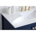 thumbnail image 5 of 42 inch Single Bathroom Vanity in Blue, 5 of 8