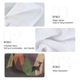 thumbnail image 2 of Yayeee Kitchen Hanging Hand Towels Set of 2 with Loop Bathroom Absorbent Tie Towel, Abstract Mountain, 2 of 7