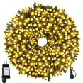 thumbnail image 1 of Luces navideñas MZD8391, 170 pies, 500 LED, impermeables, color blanco cálido, 1 of 7