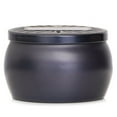 thumbnail image 2 of Voluspa 256654 4.5 oz Mini Tin Candle, Makassar Ebony & Peach, 2 of 2