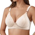 thumbnail image 2 of Lixiuxyad Seamless Underwire Comfortable Full Cup Bra Hot Off The Shelf Bra,Bras for Women Yellow 40, 2 of 5