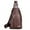 Brown, variant on Admvng Sling Bag for Men Women Shoulder Backpack Chest Bags Crossbody Daypack for Hiking Camping Outdoor Trip
