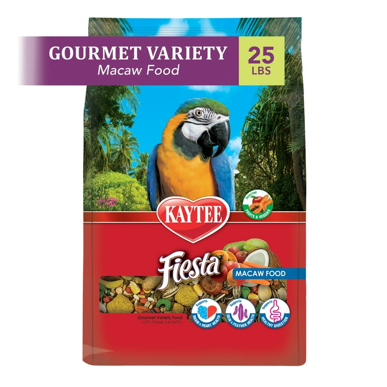 Kaytee fiesta parrot food 25 lb sales