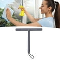 thumbnail image 1 of Shower Squeegee Soft Head Glass Door Mirror Car Window Squeegee with Hanging Rope and Hook Practical Bathroom Clean Tool for Home or Car Use, 1 of 7