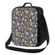 thumbnail image 1 of Disketp Wildflowers Bolsa Térmica Estampada para Almuerzo, Lonchera para Hombres y Mujeres Adultos, 1 of 7