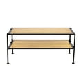 thumbnail image 5 of Seville Classics 2-Tier Stackable 6-Pair Woodgrain Resin Slat Shelf Sturdy Metal Frame Shoe Storage Rack Organizer, Perfect for Bedroom, Closet, Entryway, Dorm Room, Countryside Aspen, 5 of 5