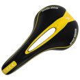 thumbnail image 4 of Sillín de bicicleta Asiento de bicicleta de montaña Asiento de bicicleta de carretera profesional MTB Confort Ciclismo Asiento Cojín (Negro Amarillo）, 4 of 6