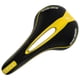 thumbnail image 4 of Sillín de bicicleta Asiento de bicicleta de montaña Asiento de bicicleta de carretera profesional MTB Confort Ciclismo Asiento Cojín (Negro Amarillo）, 4 of 6