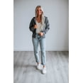 thumbnail image 2 of Maxwell Washed Zip-Up Hoodie - Charcoal, 2 of 5