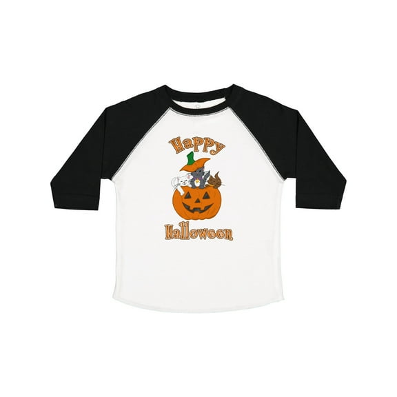 Inktastic Happy Halloween Kittens in Pumpkin Boys or Girls Toddler T-Shirt