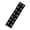 Black, variant on Punk Rock Headband Fashion Hair Decoration With Metal Grommets For Women Men Unisex Fashion Accessory