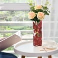 thumbnail image 6 of Haosy Plastic Flower Vase 11.8 inch Tall Clear Cylindrical Vases for Centerpieces Home Wedding Decor Christmas Wreath Rabbit Snow, 6 of 6